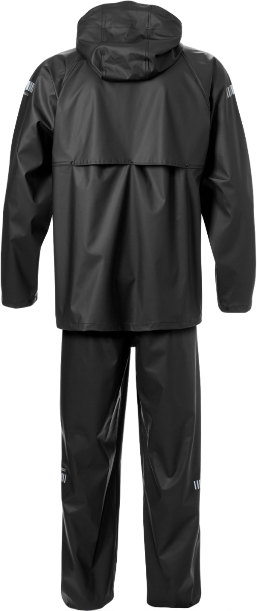Fristads regnsæt 4099 - Sort - Str. 2XL