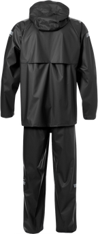 Fristads regnsæt 4099 - Sort - Str. 2XL