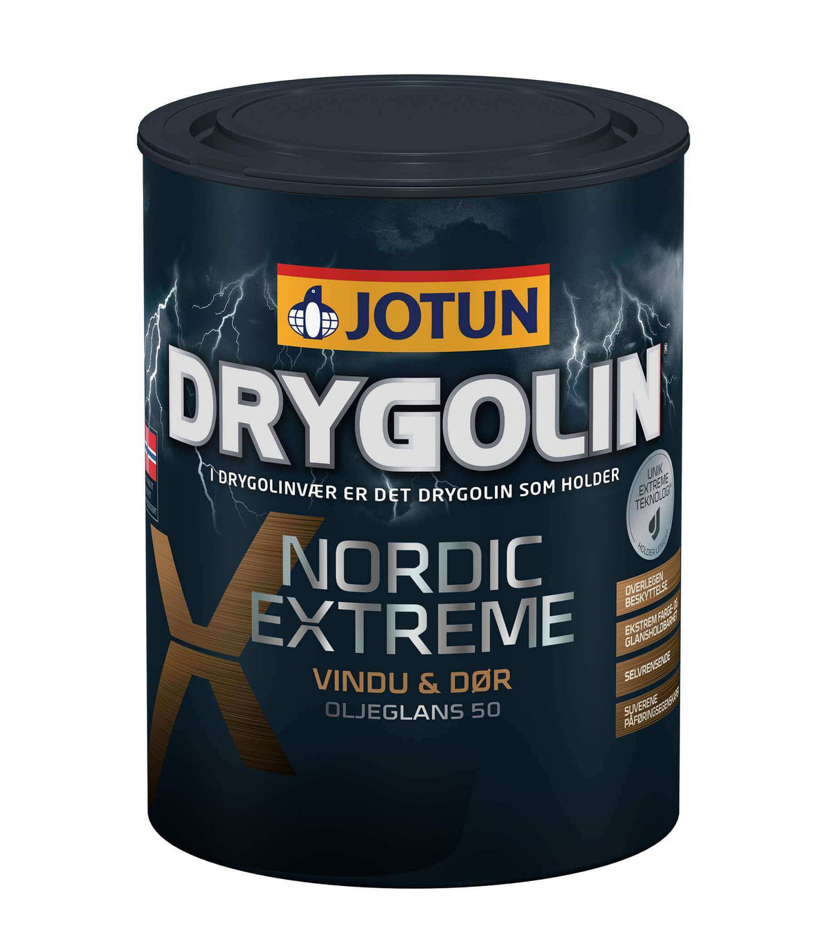 Drygolin - Nordic Extreme Dør og Vinduesmaling - Træbeskyttelse