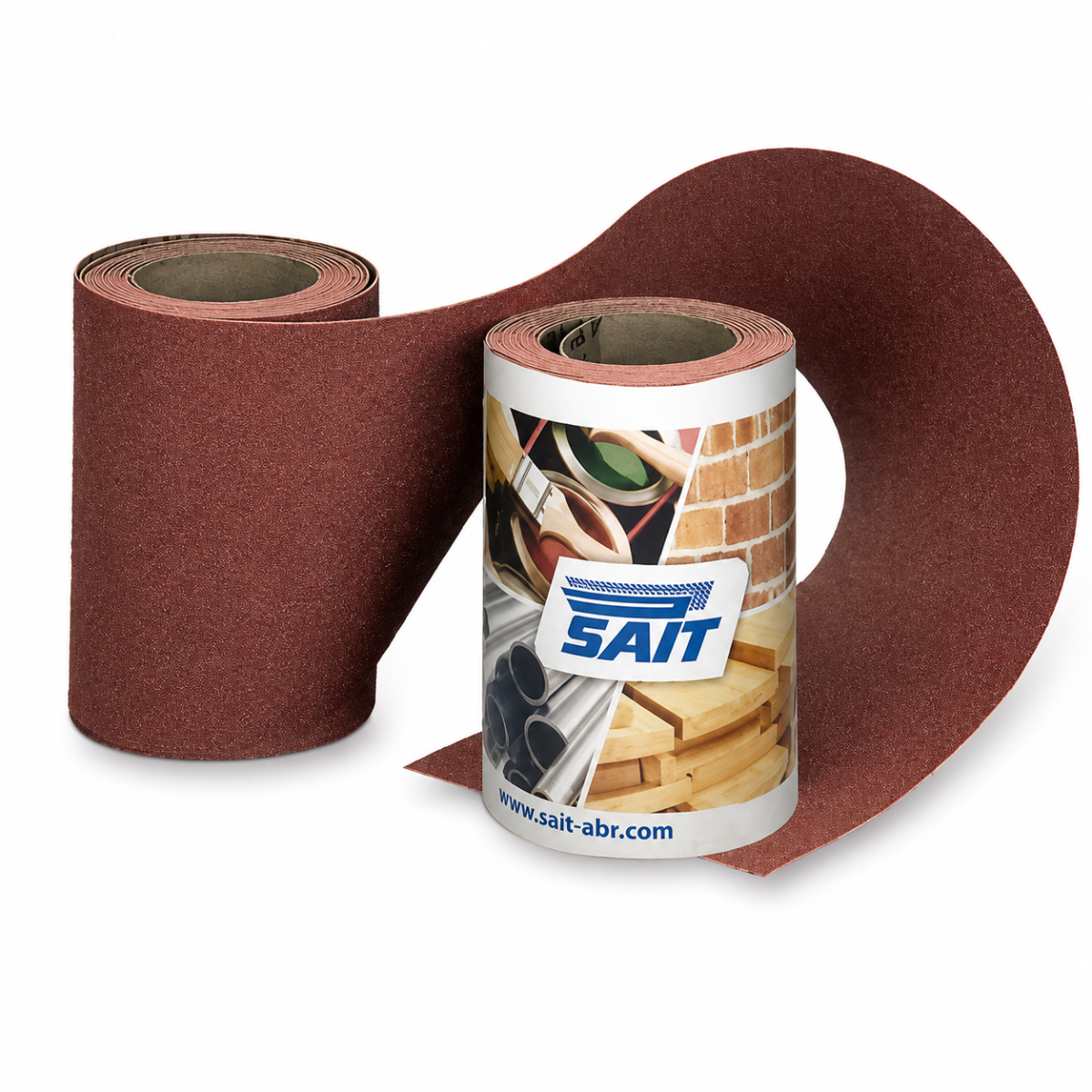 Sait Sandpapir i rulle - 100mm x 5 M.
