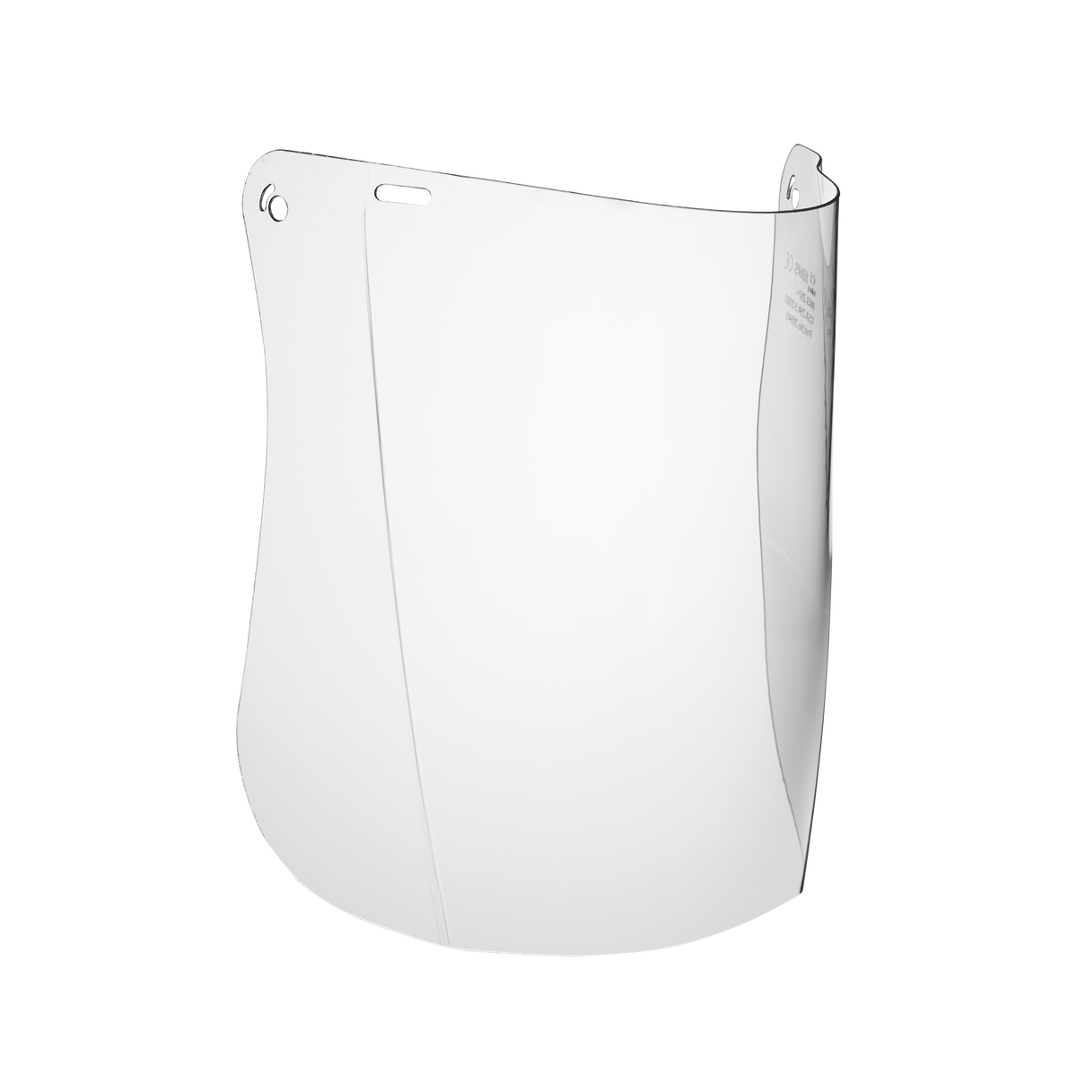 Hellberg 250 mm-visir af polykarbonat
