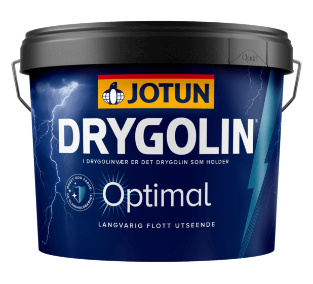Jotun - Sort 10L - Drygolin optimal Dækkende Træbeskyttelse