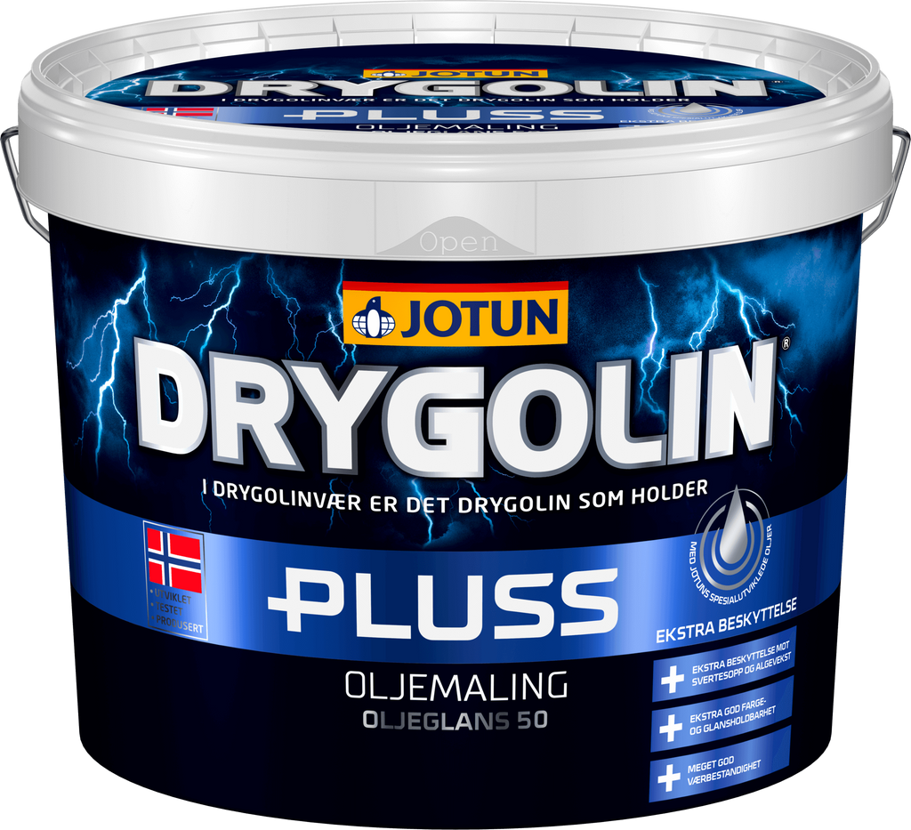 Drygolin - Plus Oliemaling - Træbeskyttelse
