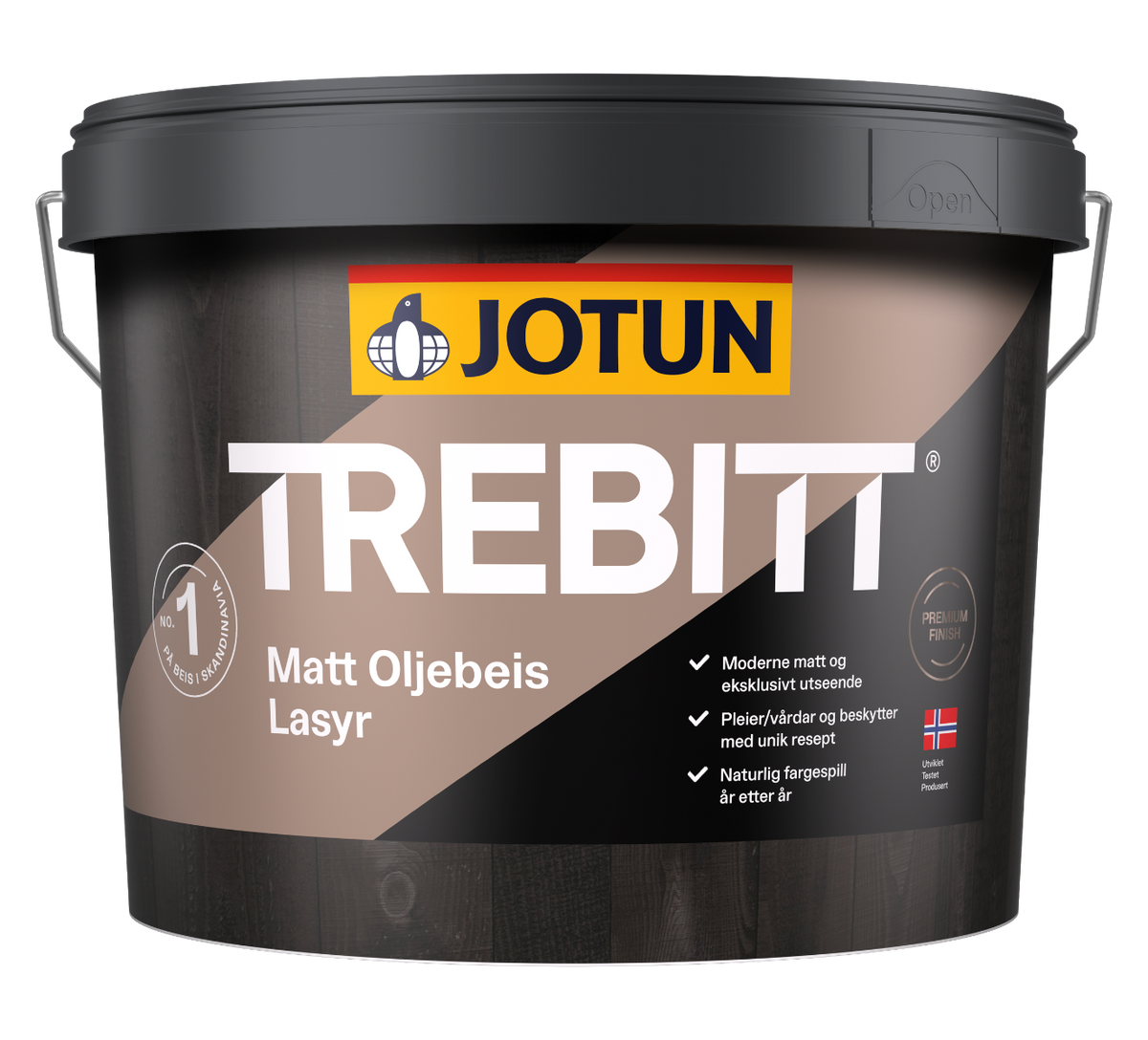 Jotun - Trebitt Oliebejdse Mat - Transparent træbeskyttelse