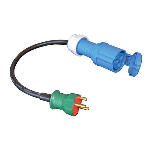Blue Electric Stikadapter/omformer CEE til DK stik