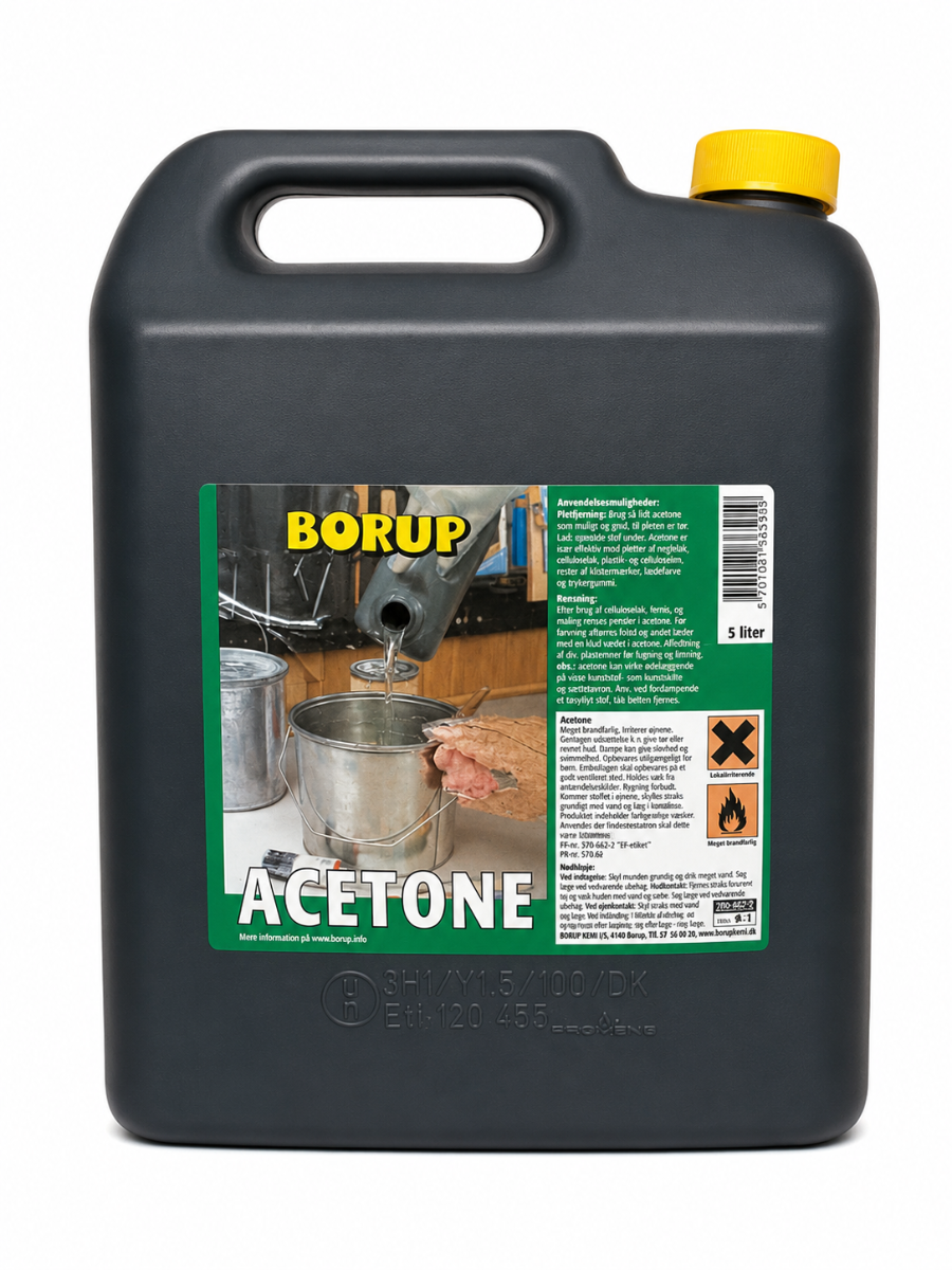 Borup Acetone - 5 Liter
