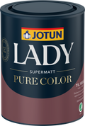Jotun - Lady Pure Color vægmaling Supermat glans 1