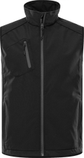 Fristads Acode Softshellvest, herre - Sort - Str. L