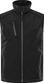 Fristads Acode Softshellvest, herre - Sort - Str. L
