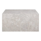 Prague Sofabord - Sofabord, marmor look, beige 60x80x40 cm