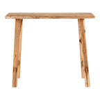 Girona Konsolbord - Konsolbord i teaktræ, natur, 90x30x80 cm
