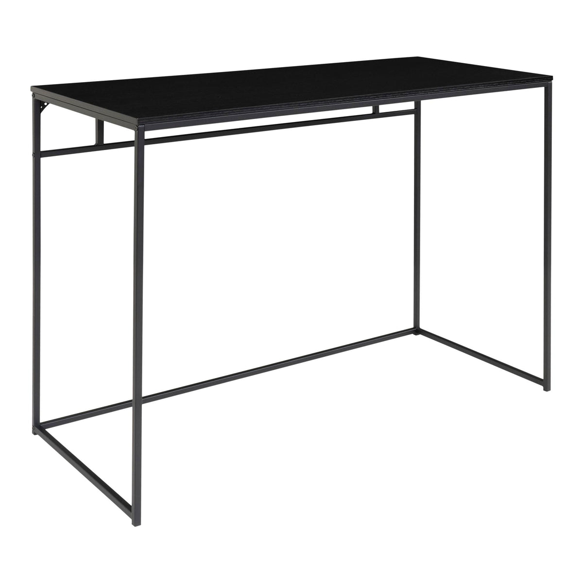 Vita Skrivebord - Skrivebord, sort med sort stel 100x45x75 cm