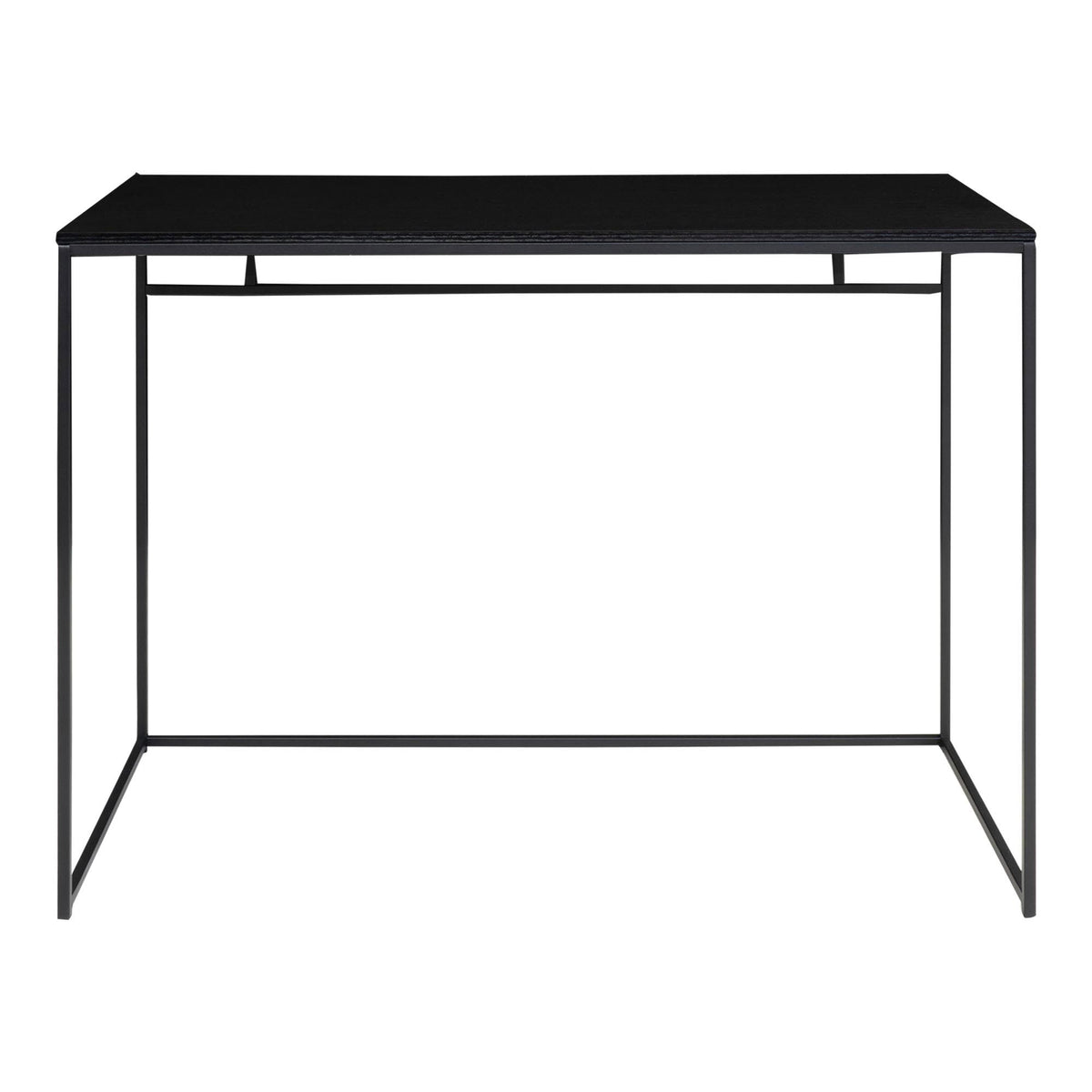 Vita Skrivebord - Skrivebord, sort med sort stel 100x45x75 cm