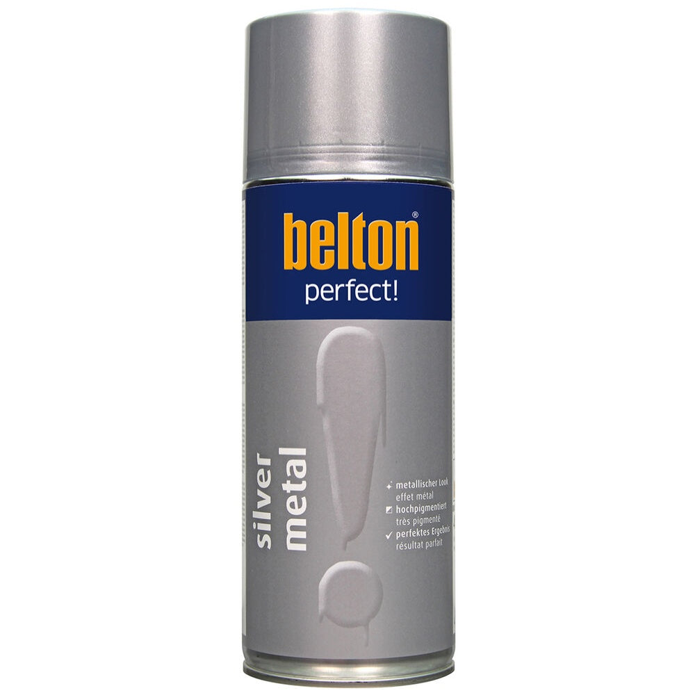 Belton Perfect spraymaling 400 ml. - Silver Metal