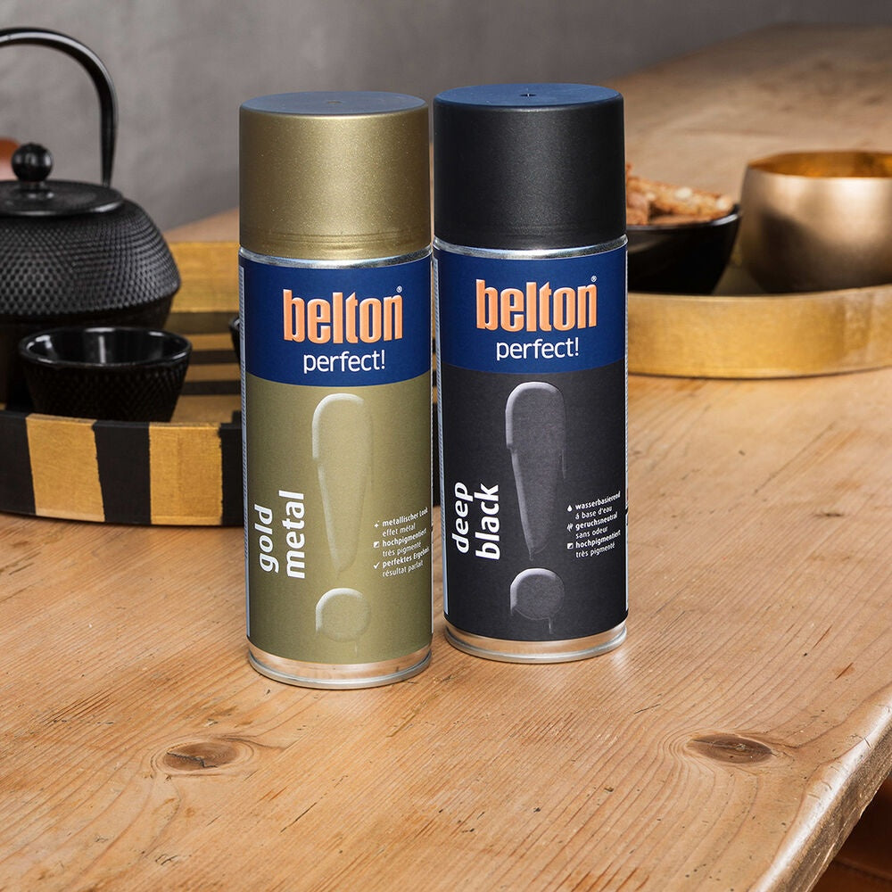 Belton Perfect spraymaling 400 ml. - Deep Black