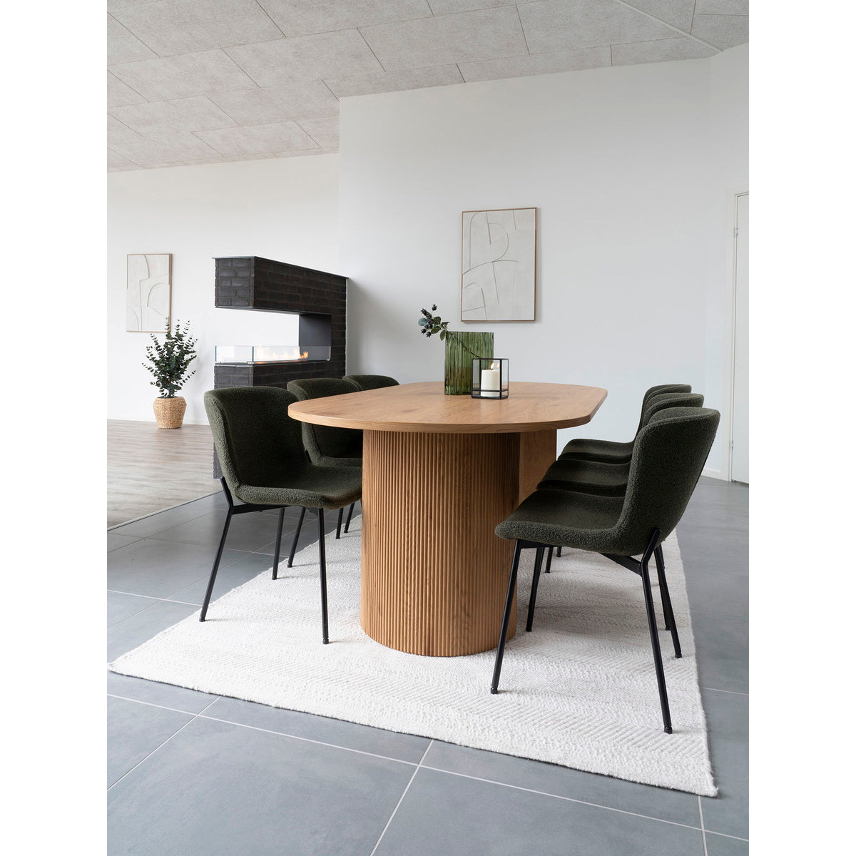 Boavista Spisebord - Spisebord, natur 100x210x75 cm