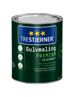 Jotun - Trestjerner Gulvmaling Premium Silkemat glans 15