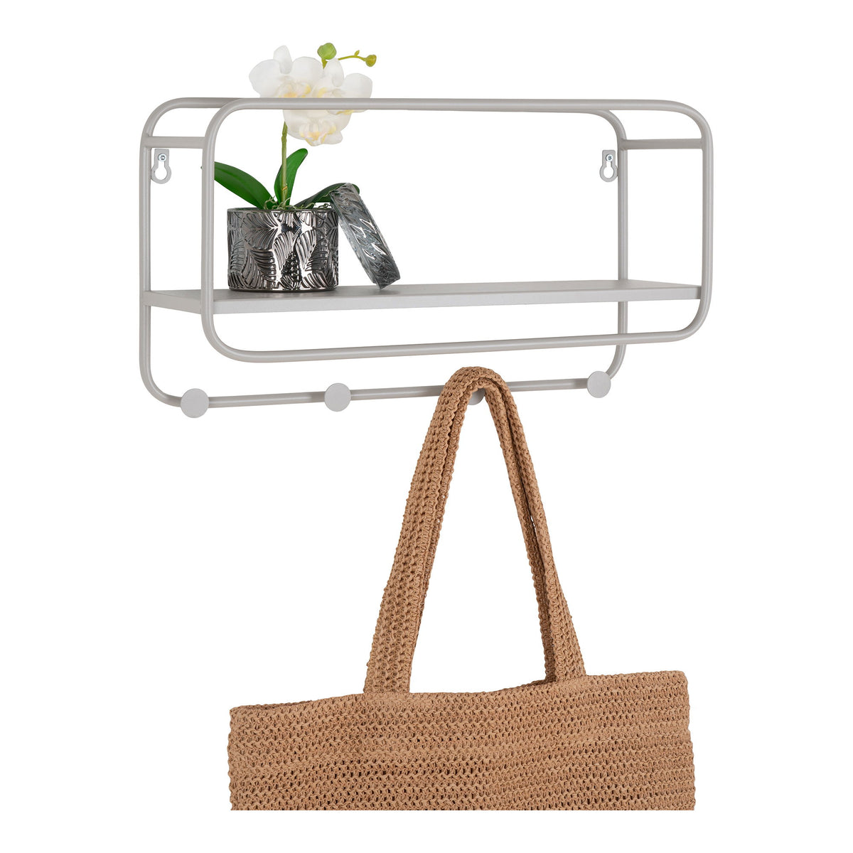 Feira Hattehylde - Hattehylde, stål, cool grey 45x15x25 cm
