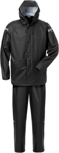 Fristads regnsæt 4099 - Sort - Str. 2XL