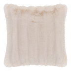 Galena Pude - Pude, imiteret pels, hvid 45x45 cm