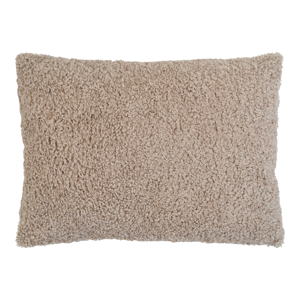 Tavira Pude - Pude, gråbrun bouclé 45x60 cm