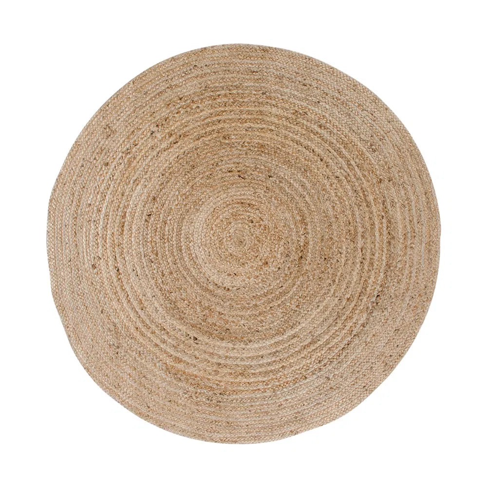 Bombay Tæppe - Tæppe, flettet jute, natur ø150 cm