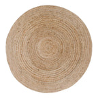 Bombay Tæppe - Tæppe, flettet jute, natur ø180 cm