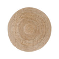 Bombay Tæppe - Tæppe, flettet jute, natur ø120 cm