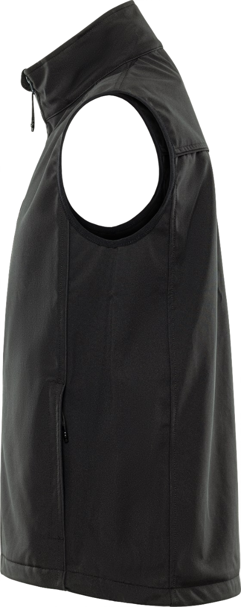Fristads Acode Softshellvest, herre - Sort - Str. L