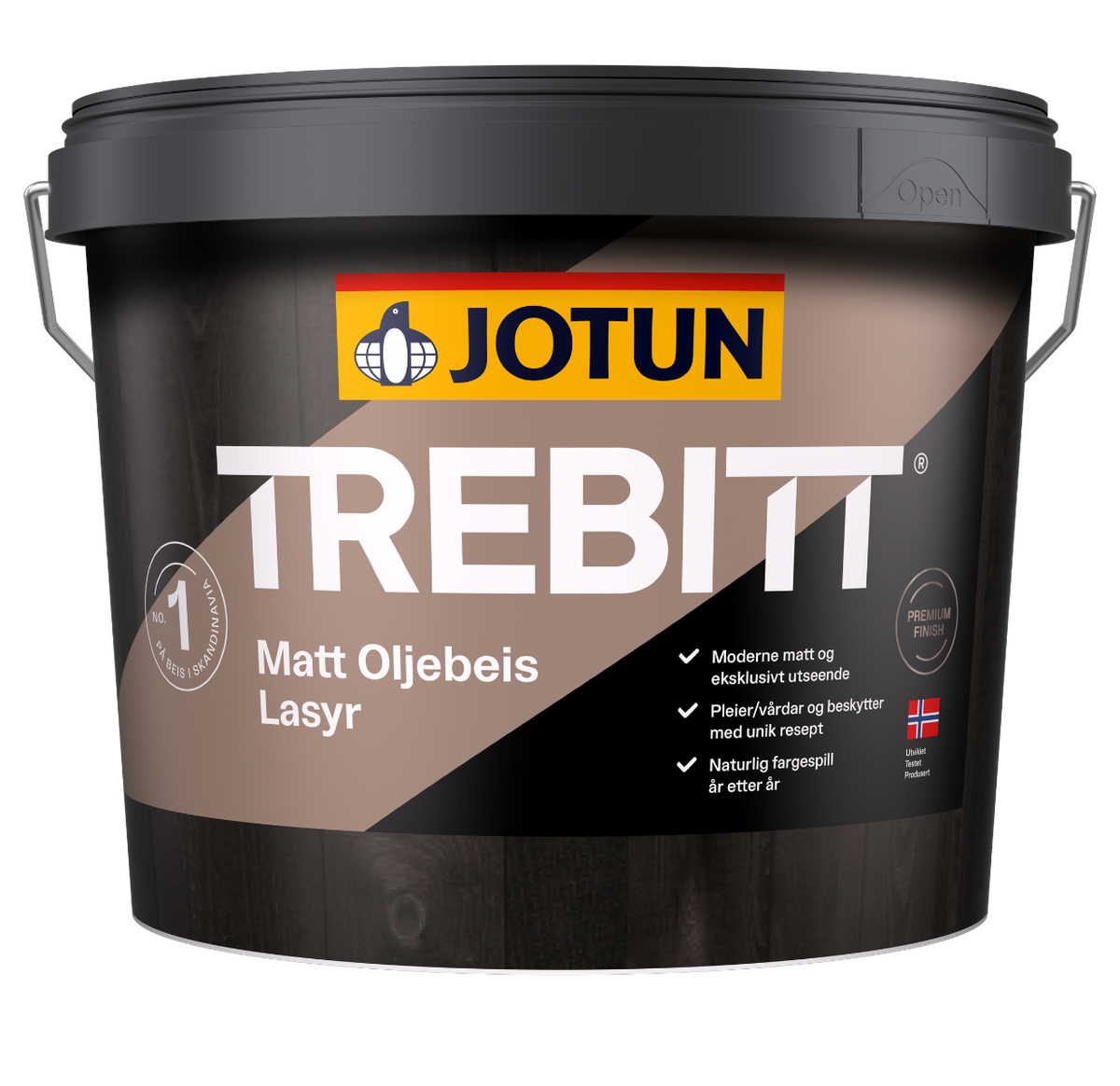 Jotun - Trebitt Oliebejdse Mat - Transparent træbeskyttelse