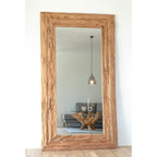 Granada Antik Spejl - Antik Spejl, teaktræ, natur, 101x180 cm