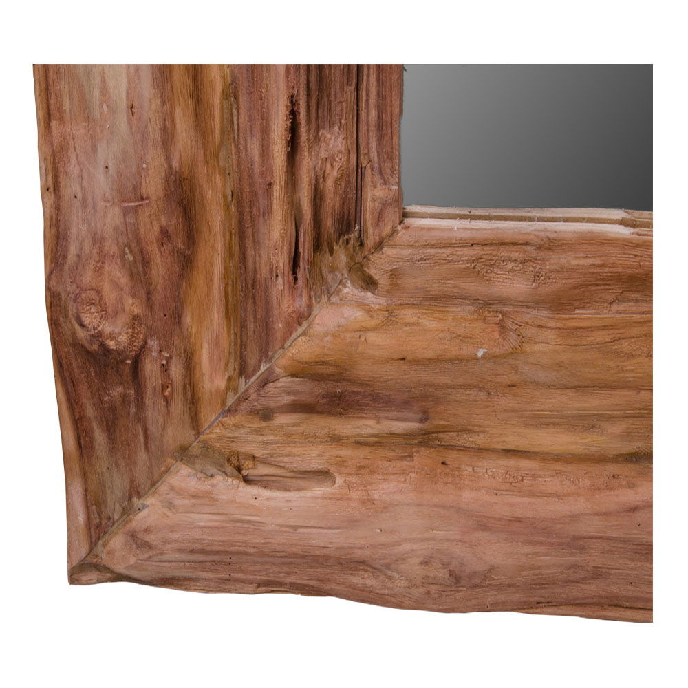 Granada Antik Spejl - Antik Spejl, teaktræ, natur, 101x180 cm