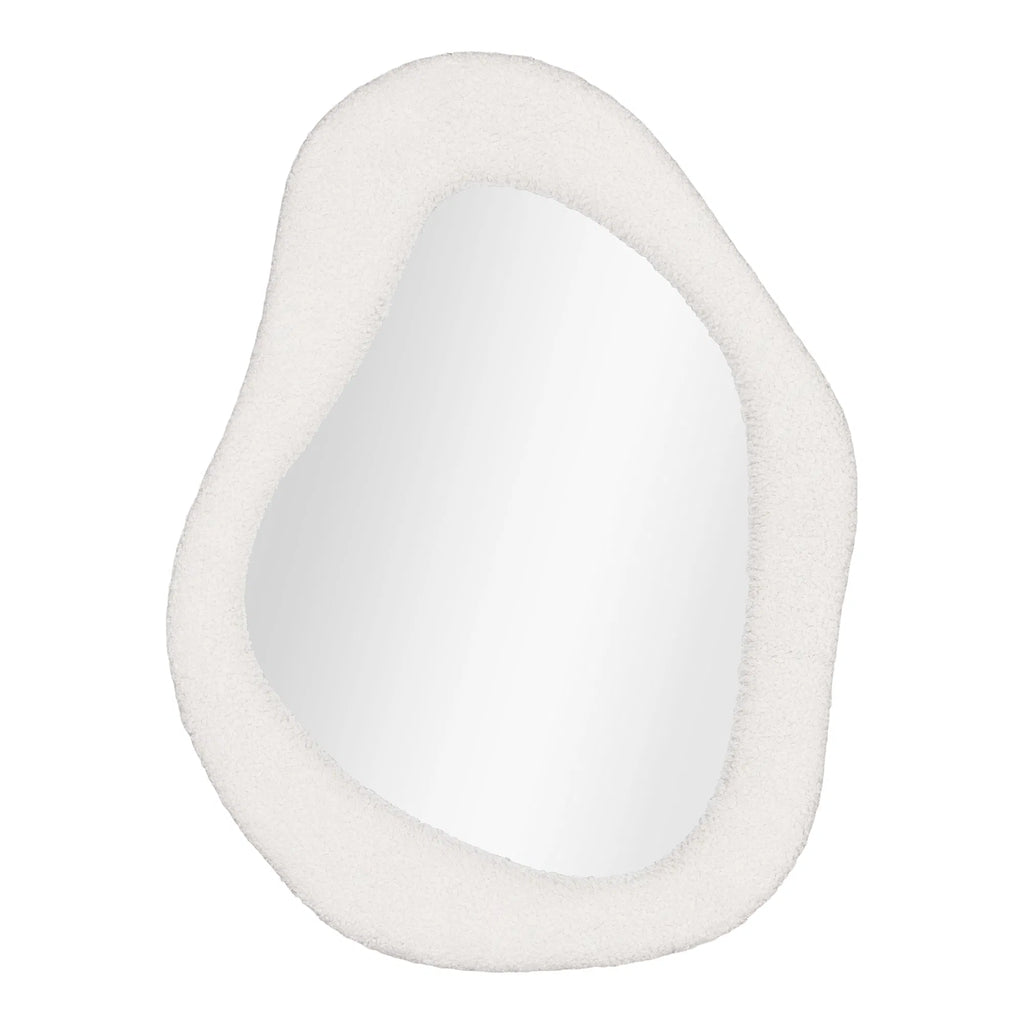 Bosa Spejl - Spejl, teddy, hvid 46,5x61 cm