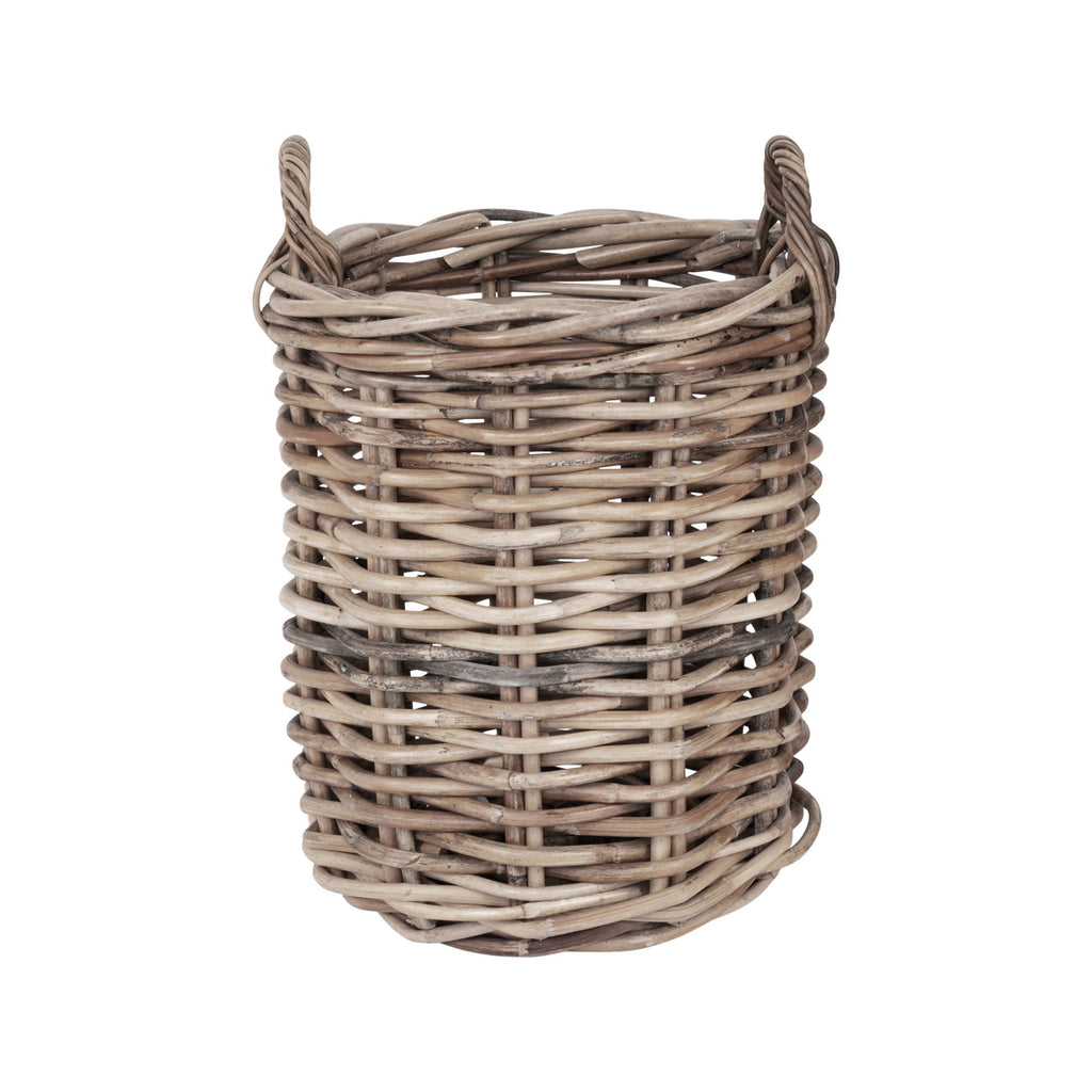 Burton Kurve - Kurve, kubu rattan, natur sæt af 2