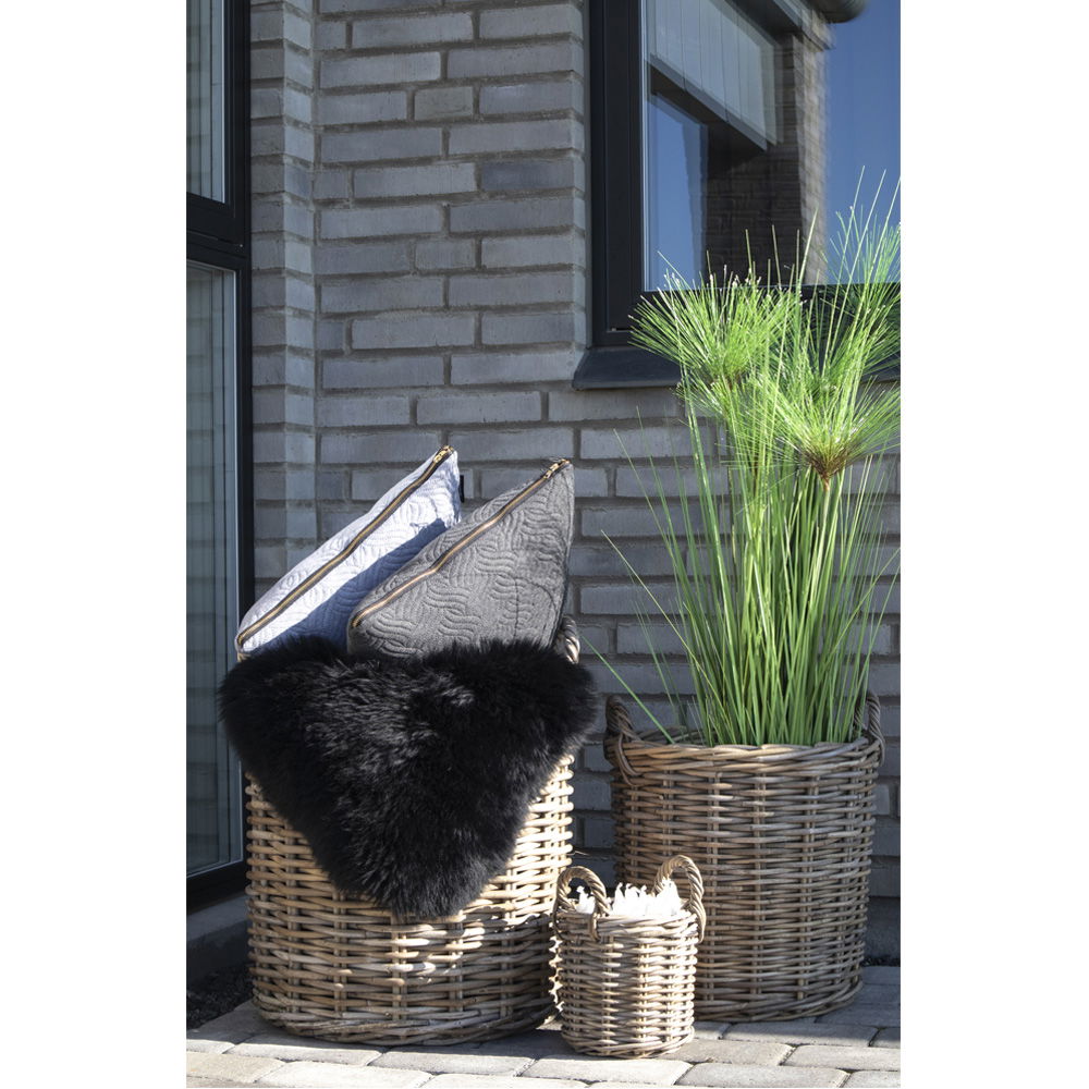 Caor Kurve - Kurve, kubu rattan, natur sæt af 4
