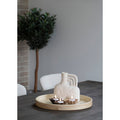 Bakke - <p>Bakke, bambus/capiz, beige, 40x40x3,5 cm</p>