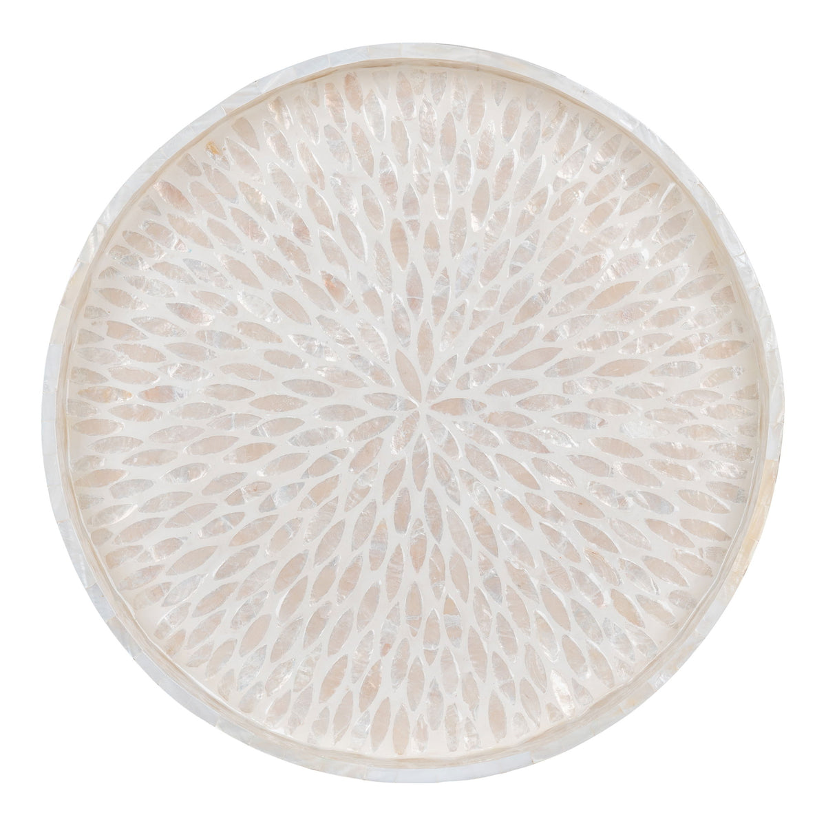 Bakke - <p>Bakke, bambus/capiz, beige, 40x40x3,5 cm</p>