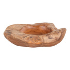 Rio Skål - Skål i teaktræ, natur, Ø20x8 cm
