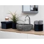 Donau Riverstone Vask - Vask i sten, natur