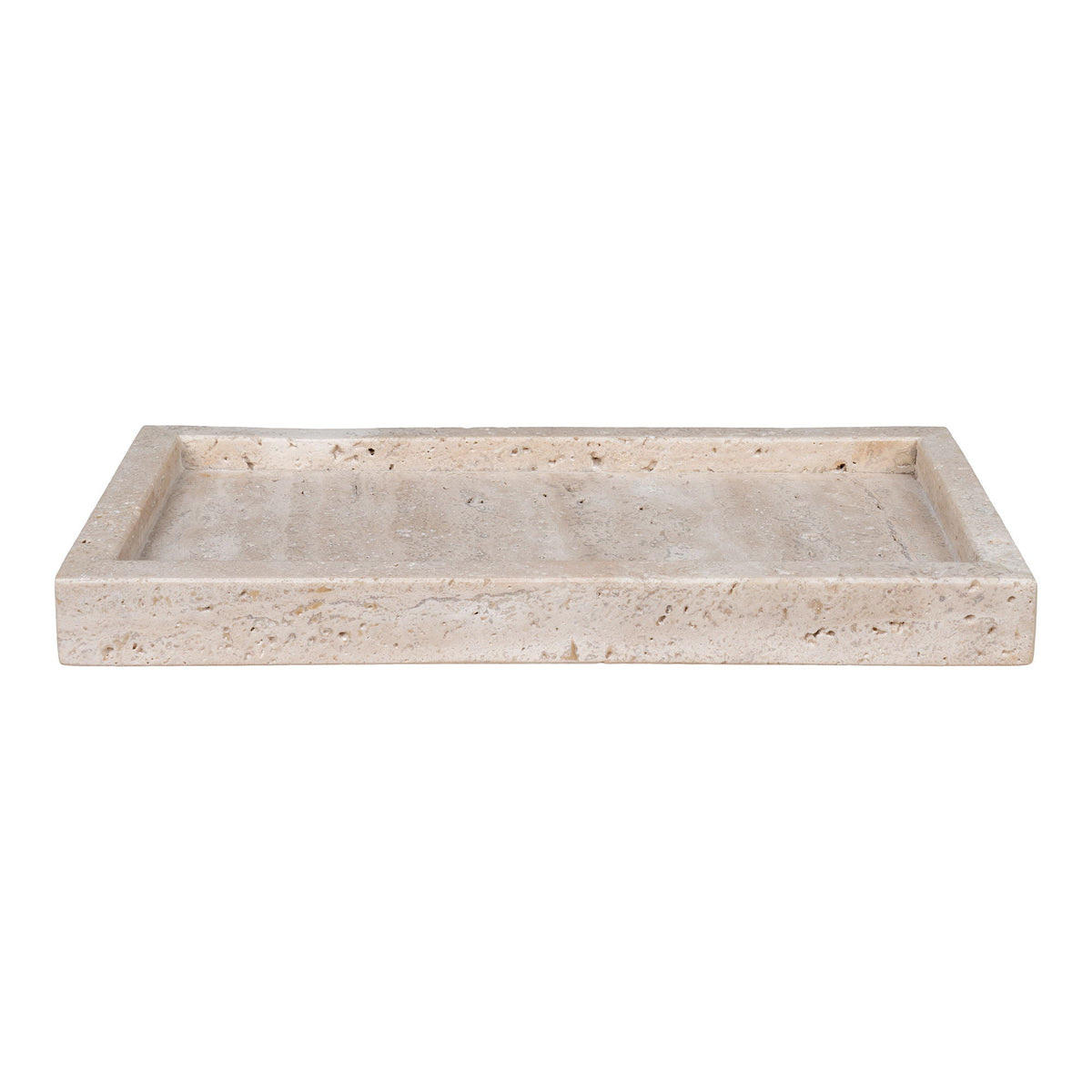Bakke - <p>Bakke, travertin, natur, 30,5x15 cm</p>