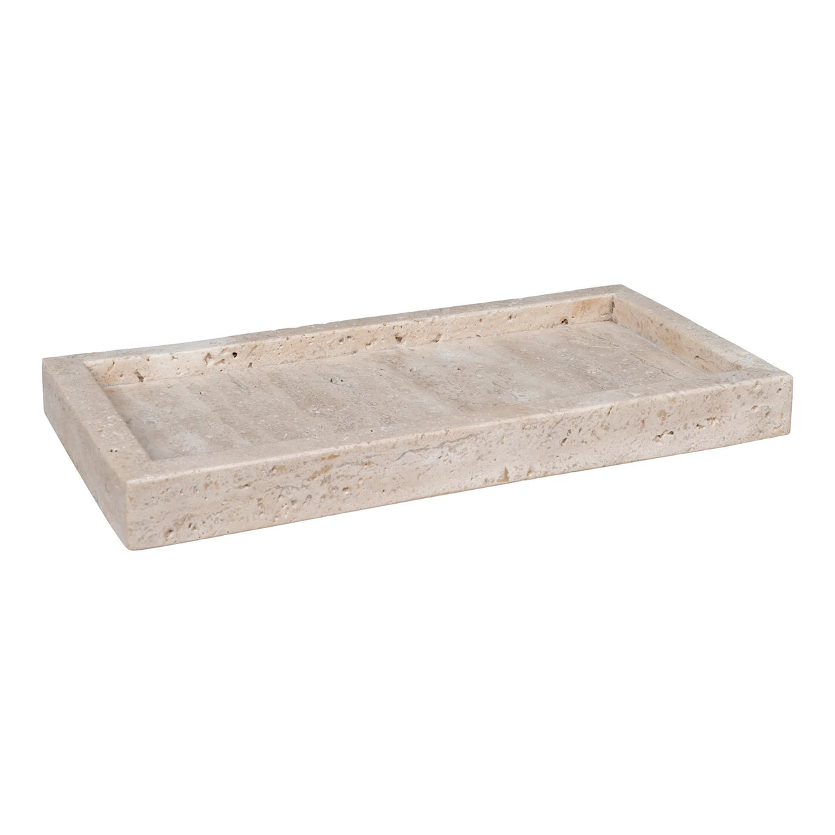 Bakke - <p>Bakke, travertin, natur, 30,5x15 cm</p>