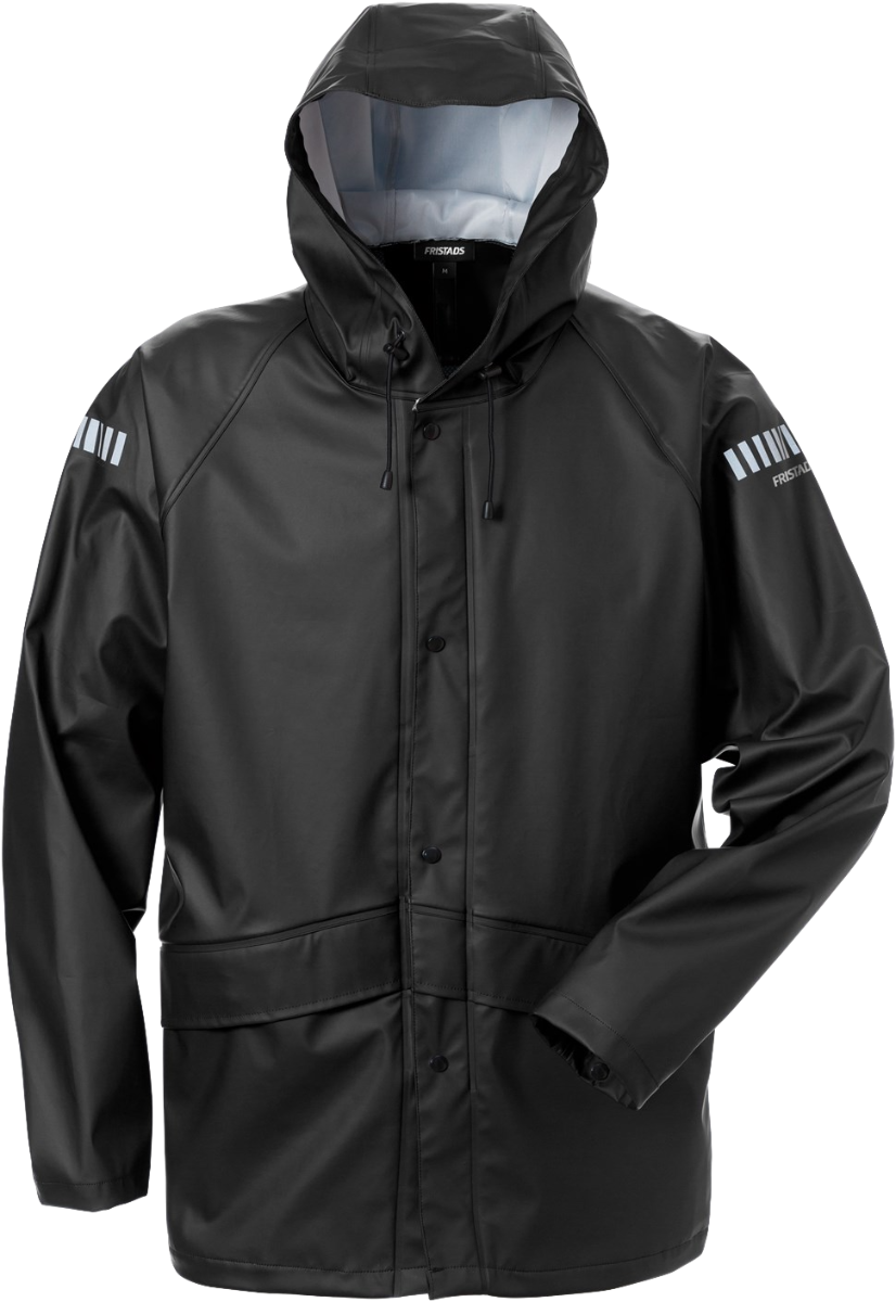 Fristads regnsæt 4099 - Sort - Str. 2XL