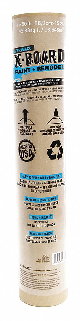 X-board Recyclable Surface Protection - 89cm x 15,24m