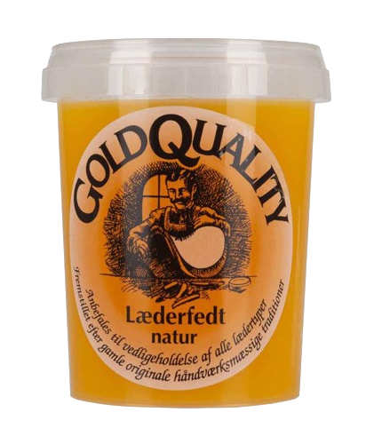 Gold Quality Læderfedt Natur