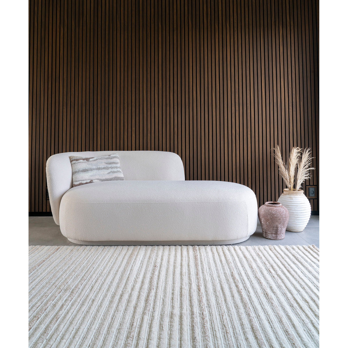 Mykonos Daybed - Daybed med pude, natur, HN1250