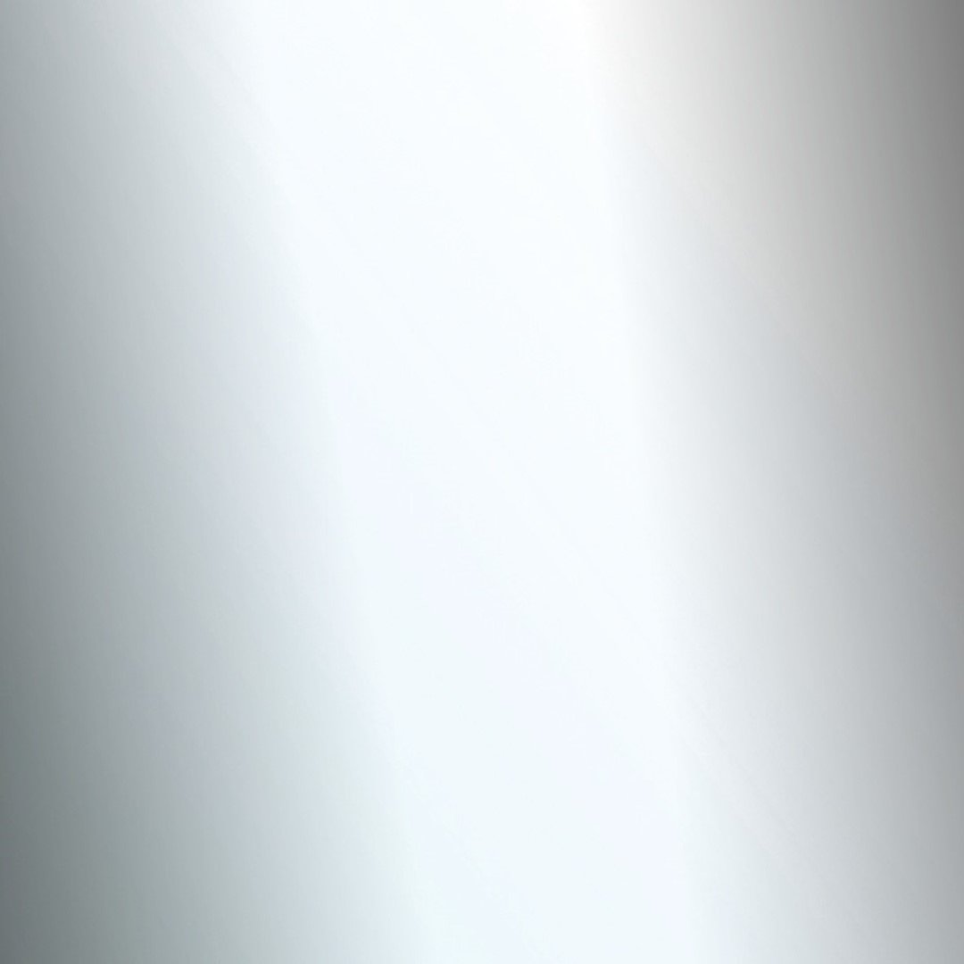 Lenco selvklæbende folie - Static Silver Mirror - 90x200 cm.