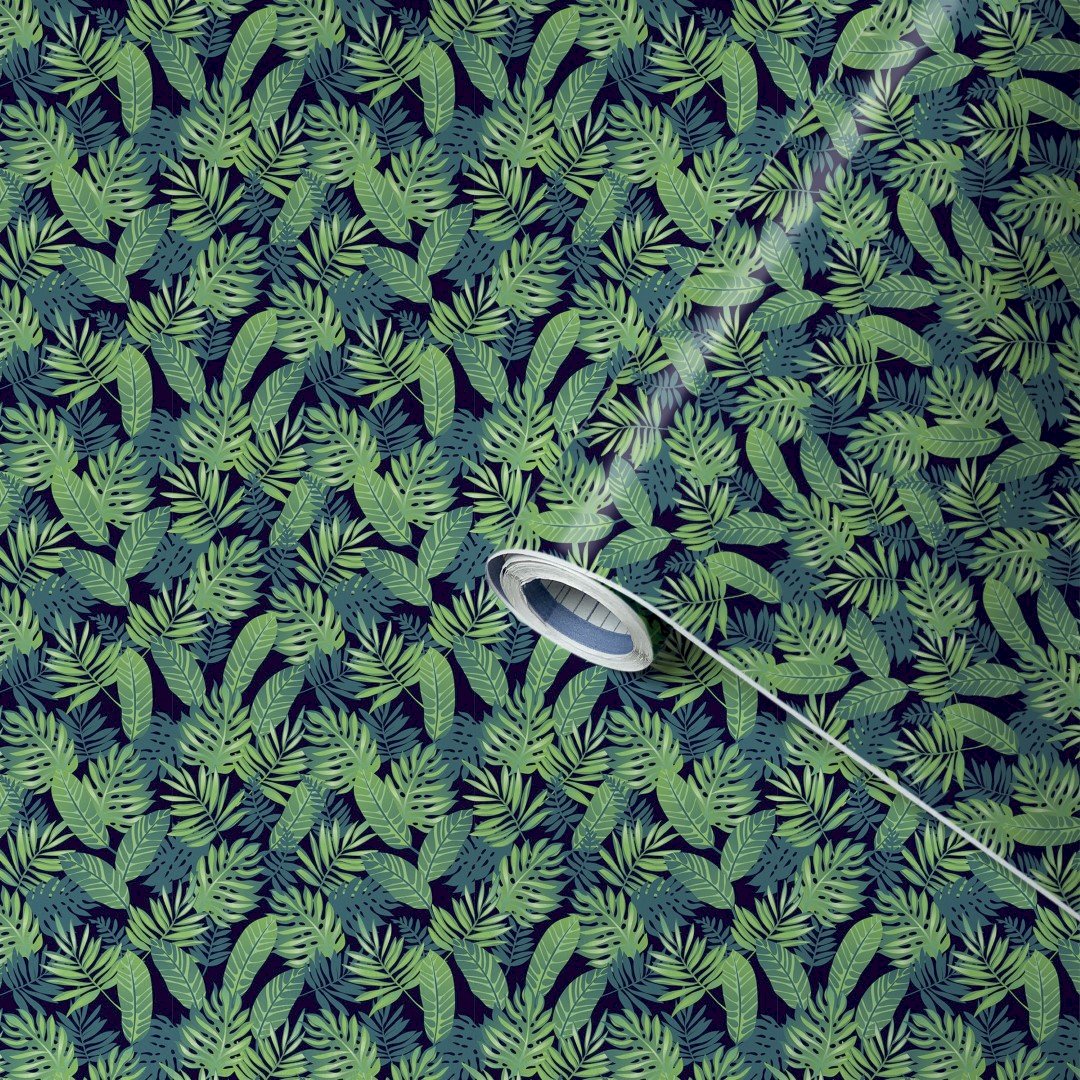 Lenco selvklæbende folie - Wildnis - 45x200 cm.