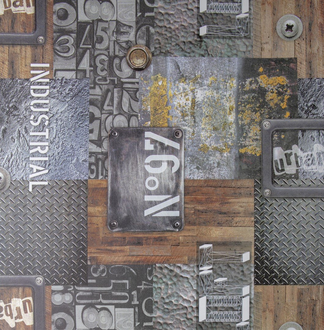 Lenco selvklæbende folie - Garage - 45x200 cm.
