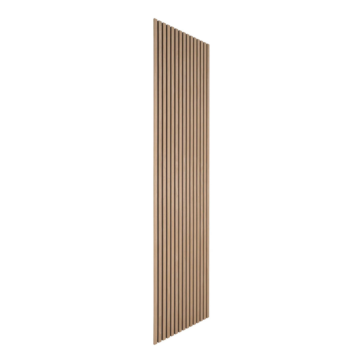 Akustikpanel - Akustikpanel, træfiner, natur, egetræslook 2400x600x22 mm