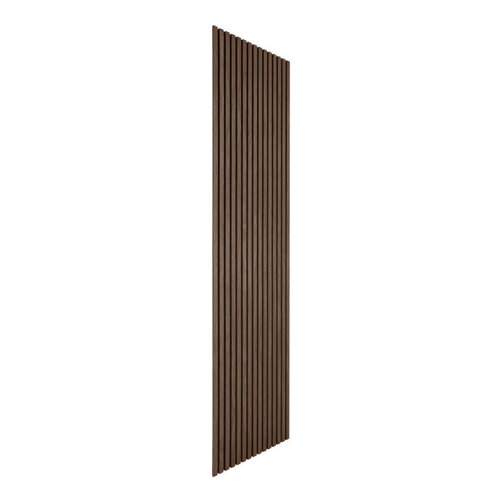 Akustikpanel - Akustikpanel, træfiner, valnød, valnødlook 2400x600x22 mm
